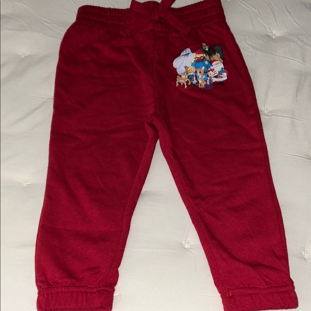 Rudolph Kids Red Character Joggers